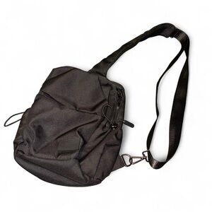 DUCHAMP LONDON Black Sling Bag Back/Shoulder Bag Backpack